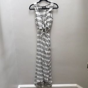 REFORMATION striped dress